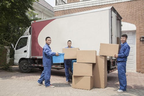 Commercial removals support for a business moving in Hanwell