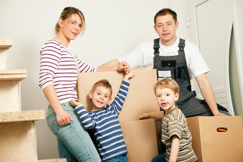 Family-friendly household storage setup in Hanwell