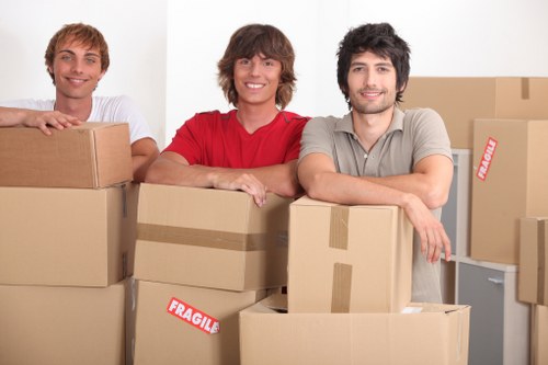 Preparing household belongings for storage