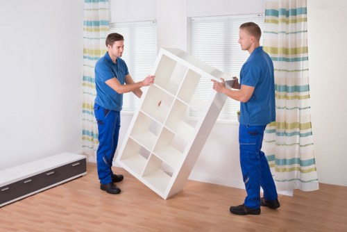 Careful packing and labeling for removals in Hanwell